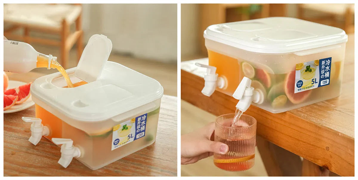 Dispenser de Bebidas para Refrigerador - Prático e Compacto