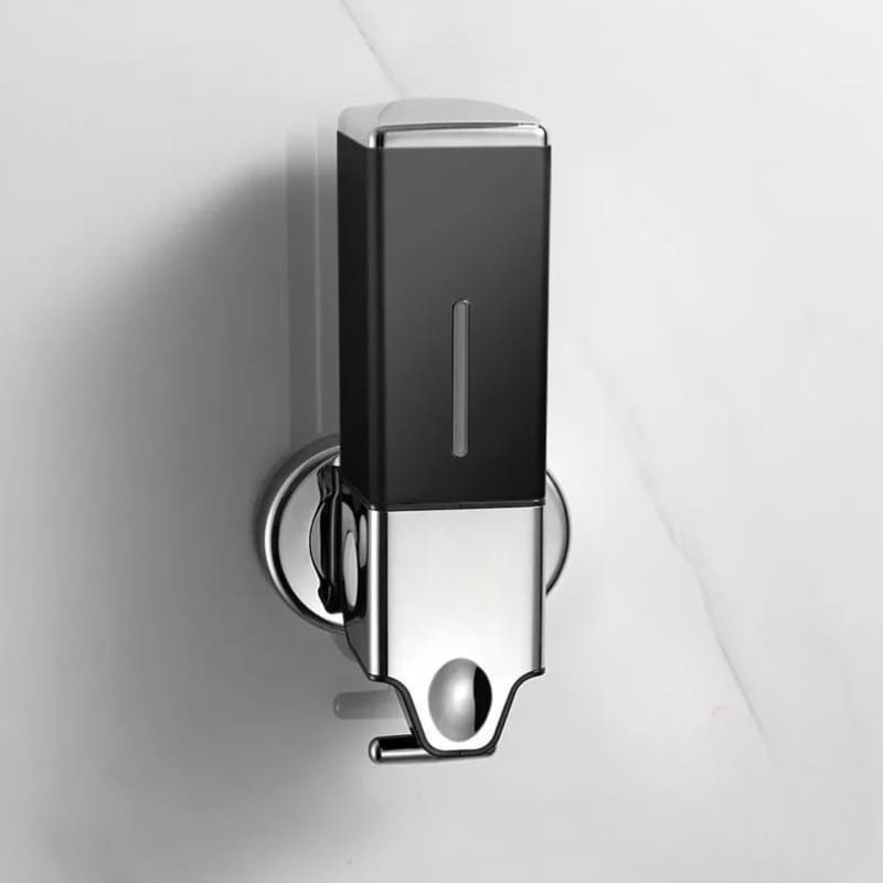 Dispenser de Sabonete Líquido para Parede - Shampoo e Condicionador Quadrado