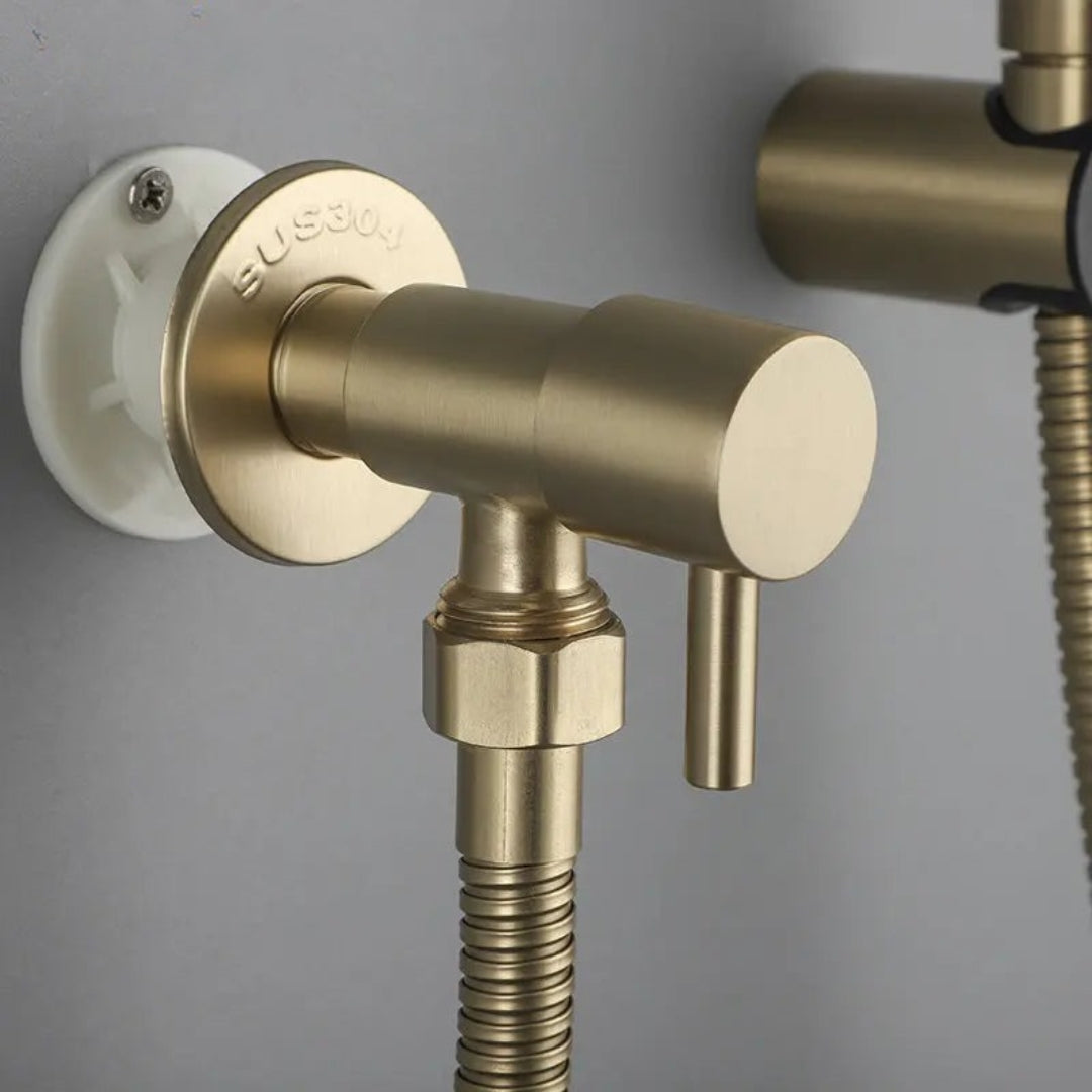 Ducha Higiênica Dourada de Luxo para Banheiro