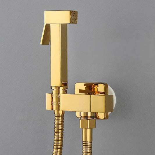 Ducha Higiênica Dourada para Banheiro - Acessório de Banho Elegante e Prático