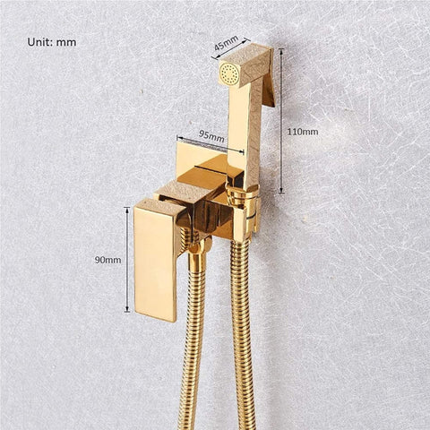 Ducha Higiênica com Água Quente e Fria para Banheiro Moderno - Equipamento de Banho Prático