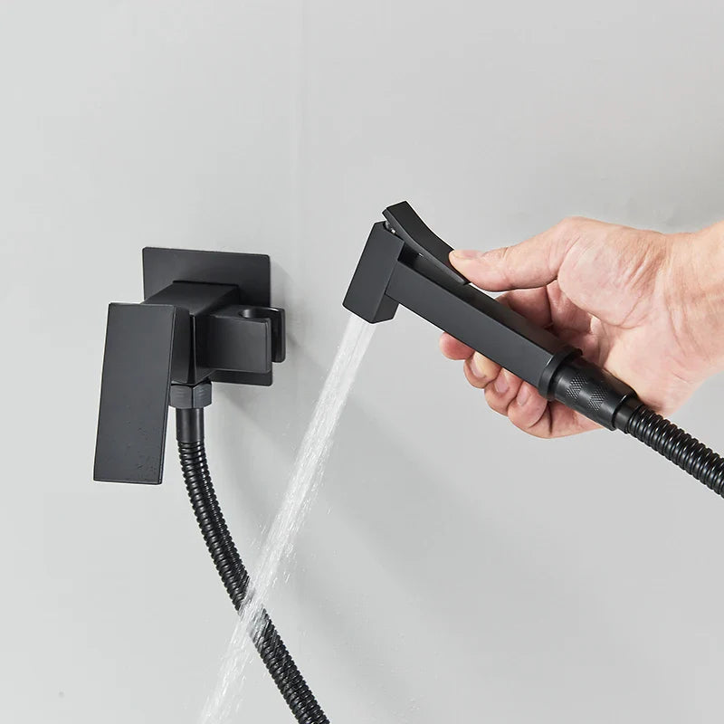 Ducha Higiênica com Água Quente e Fria para Banheiro Moderno - Equipamento de Banho Prático
