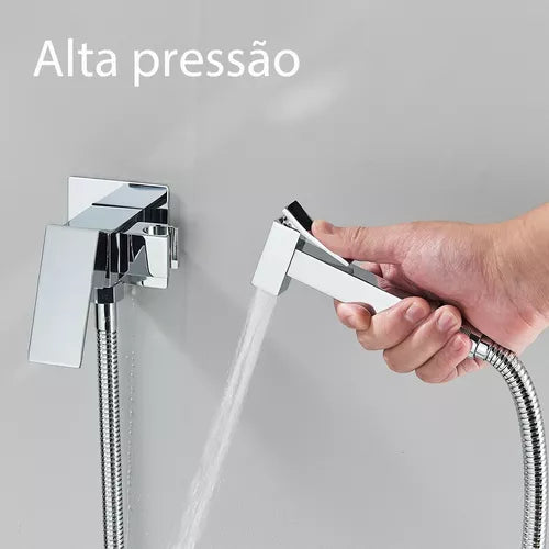 Ducha Higiênica com Água Quente e Fria para Banheiro Moderno - Equipamento de Banho Prático