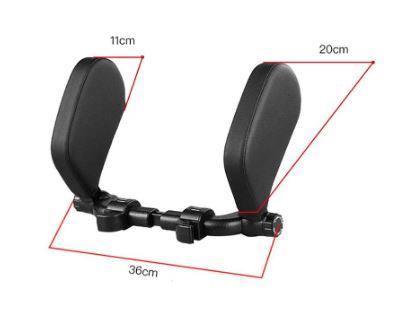 Encosto Lateral de Cabeça Ajustável para Veículos - Conforto e Segurança no Automóvel