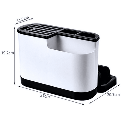 Escorredor de Louça com Porta Talheres e Facas - Ideal para Cozinha