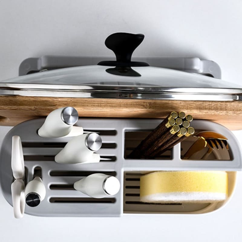 Escorredor de Louça com Porta Talheres e Facas - Ideal para Cozinha