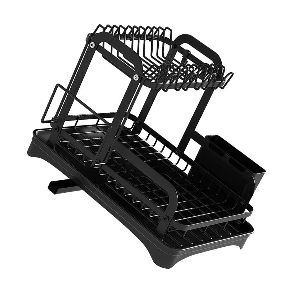 Escorredor de Louça de Metal Premium para Cozinha - Alta Durabilidade e Design Elegante