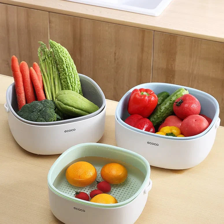 Escorredor de Macarrão e Alimentos – Cesta de Cozinha com Design Prático