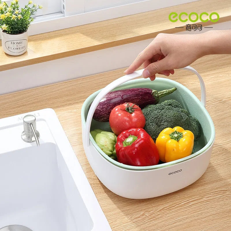 Escorredor de Macarrão e Alimentos – Cesta de Cozinha com Design Prático
