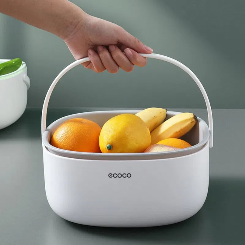 Escorredor de Macarrão e Alimentos – Cesta de Cozinha com Design Prático