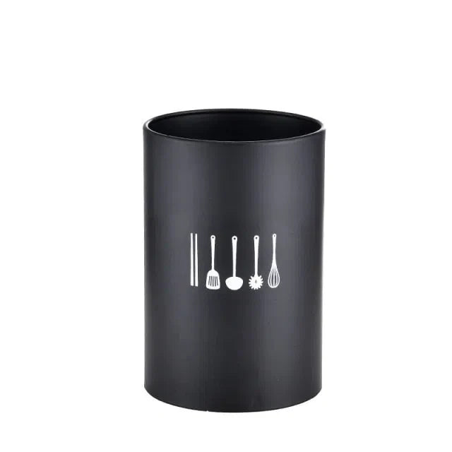 Escorredor de Talheres em Aço Inoxidável - Organizador de Utensílios de Cozinha