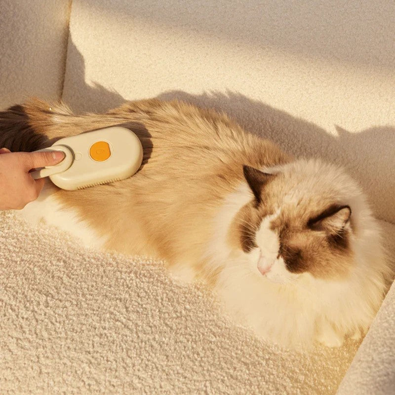 Escova Vaporizada para Cães e Gatos - Higiene e Estilo