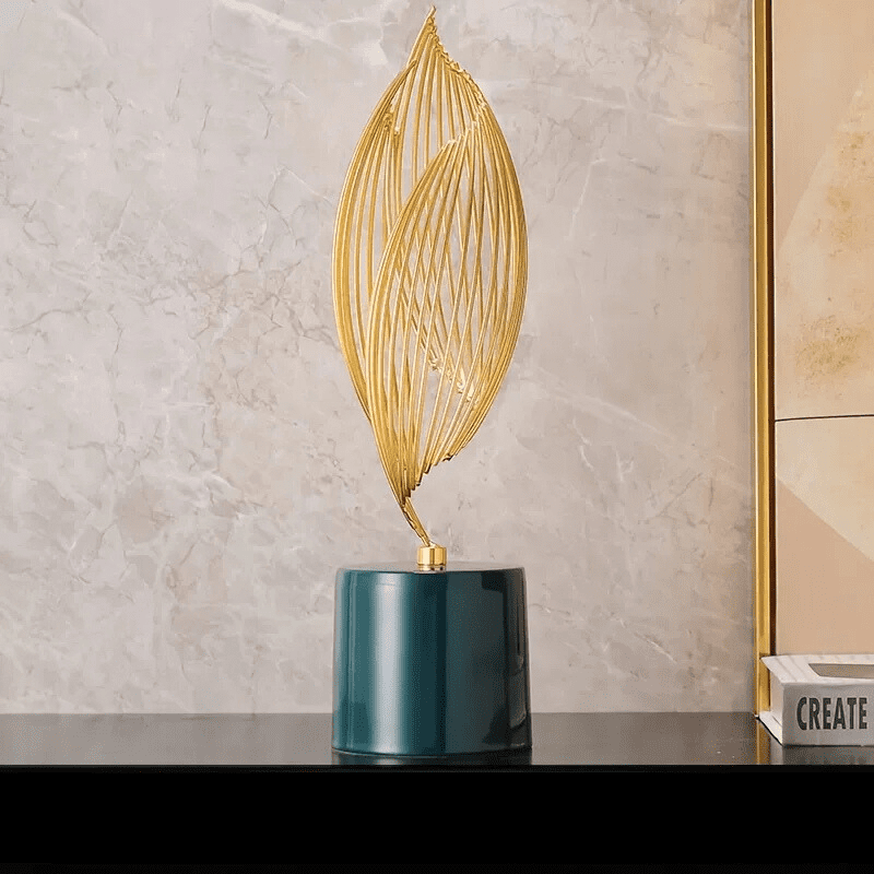 Escultura de Cerâmica Moderna para Decoração de Sala - Arte Contemporânea