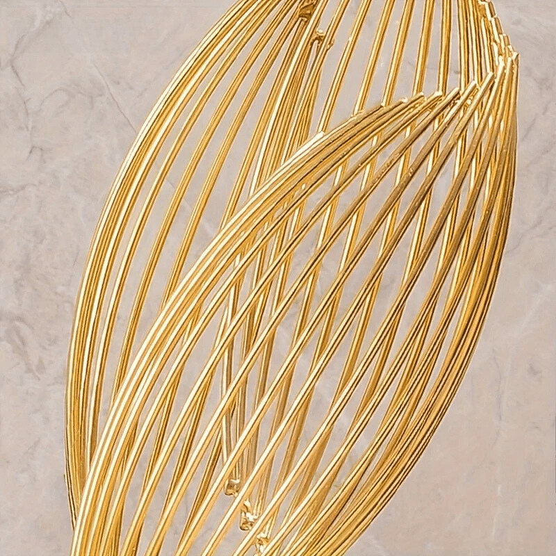 Escultura de Cerâmica Moderna para Decoração de Sala - Arte Contemporânea