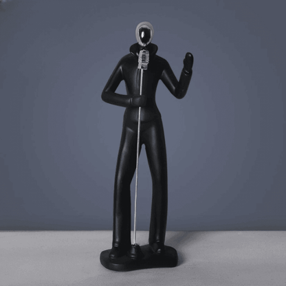 Escultura de Músicos en Resina - Arte Decorativo para Amantes de la Música