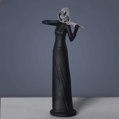 Escultura de Músicos en Resina - Arte Decorativo para Amantes de la Música