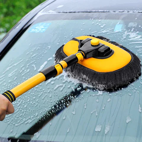 Esfregão Multifuncional para Limpeza de Carros, Vidros e Janelas