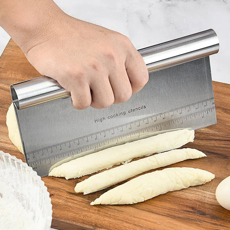 Espátula Raspador de Acero Inoxidable para Cocina