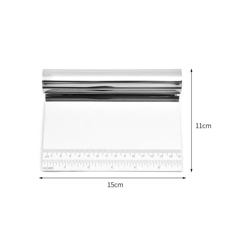 Espátula Raspador de Acero Inoxidable para Cocina