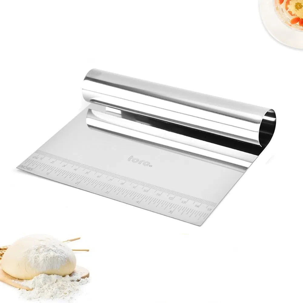 Espátula Raspador de Acero Inoxidable para Cocina