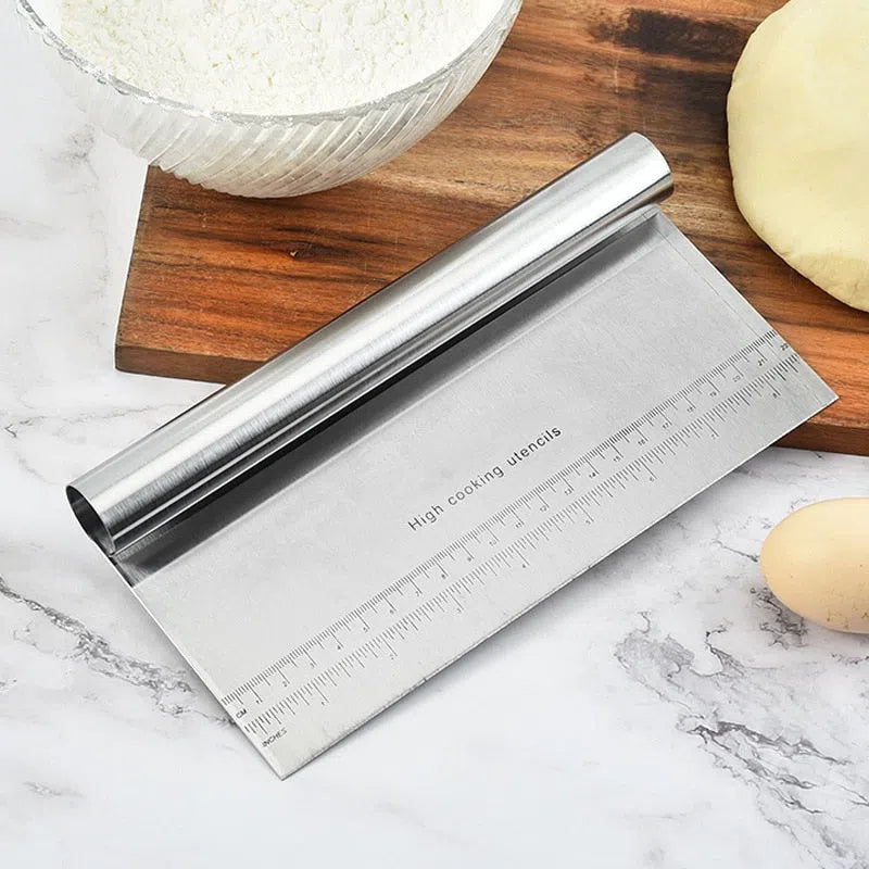 Espátula Raspador de Acero Inoxidable para Cocina