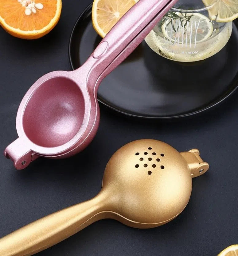 Espremedor Manual de Frutas Colorido - Utensílio de Cozinha Funcional