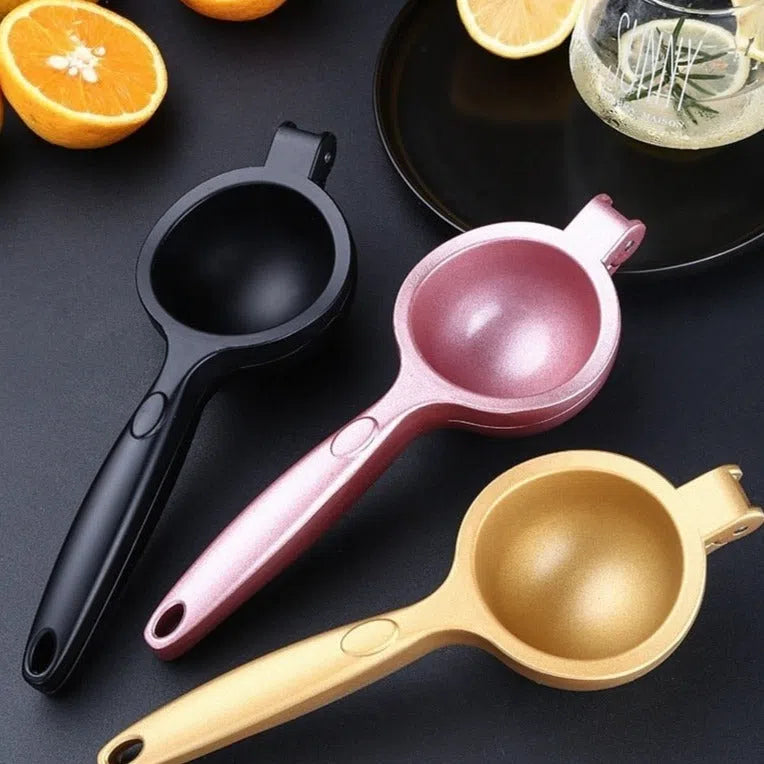 Espremedor Manual de Frutas Colorido - Utensílio de Cozinha Funcional