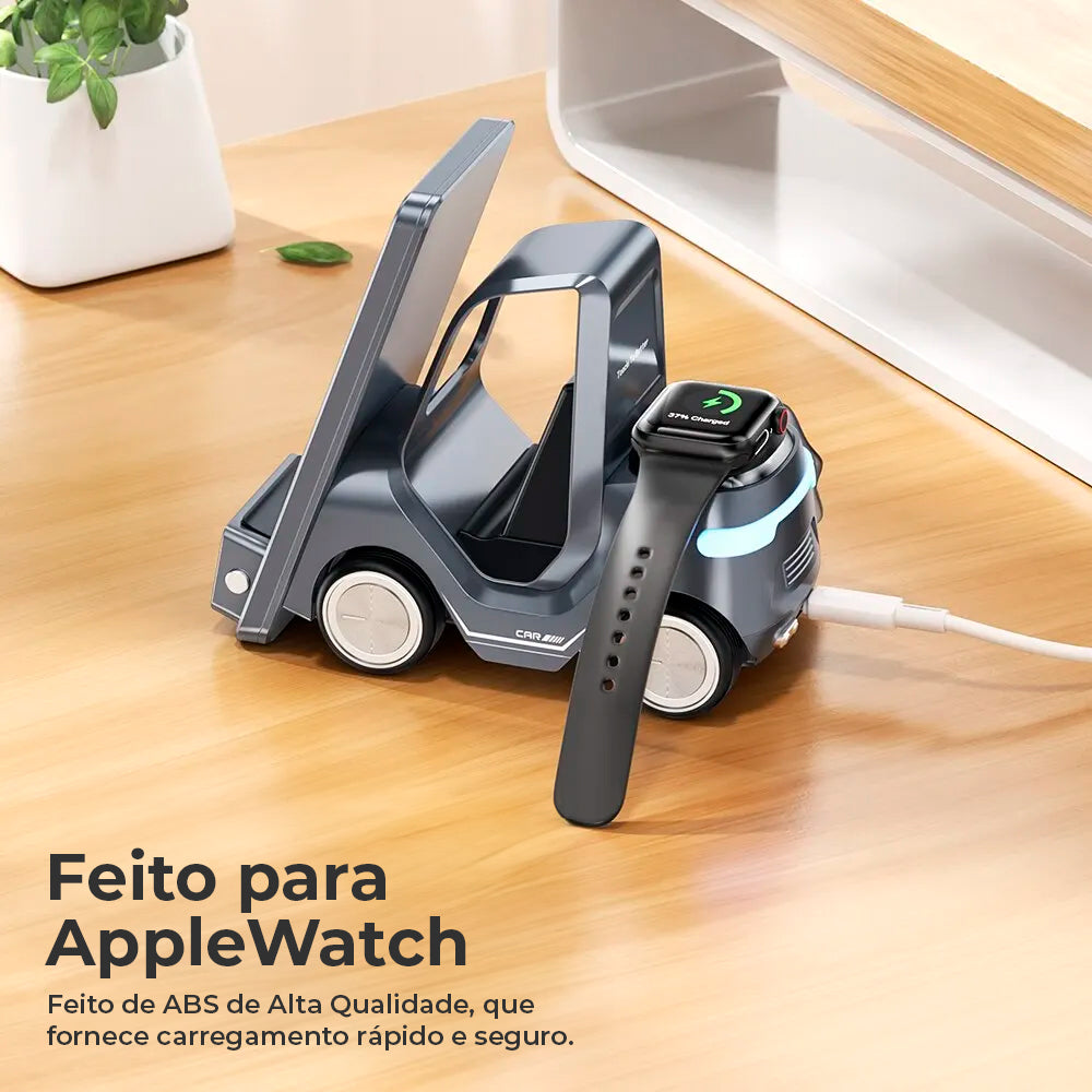 Estação de Carregamento 5 em 1 para Veículos - Carregador Multifuncional