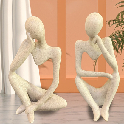 Estatueta Decorativa de Pensamento - Adorno para Casa