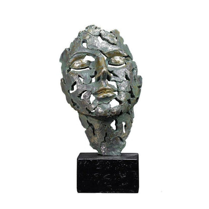Estatueta de Arte Abstrata - Decoração Moderna para Casa