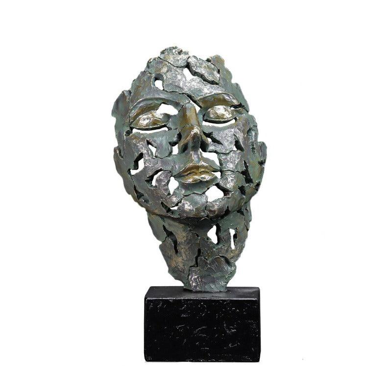 Estatueta de Arte Abstrata - Decoração Moderna para Casa
