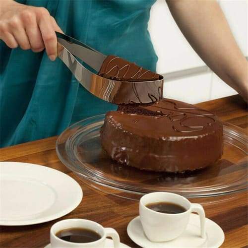 Fatiador de Bolo e Torta Inox com Design Europeu Premium