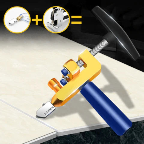 Ferramenta Multifuncional para Risco e Corte de Telhas, Vidros, Azulejos e Espelhos
