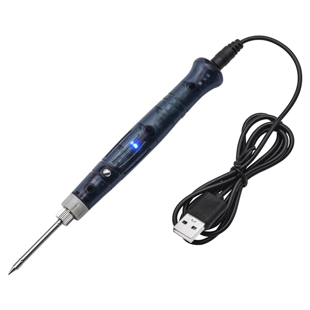 Ferro de Solda Portátil USB com Alta Performance - Ideal para Reparos e Projetos de Artesanato
