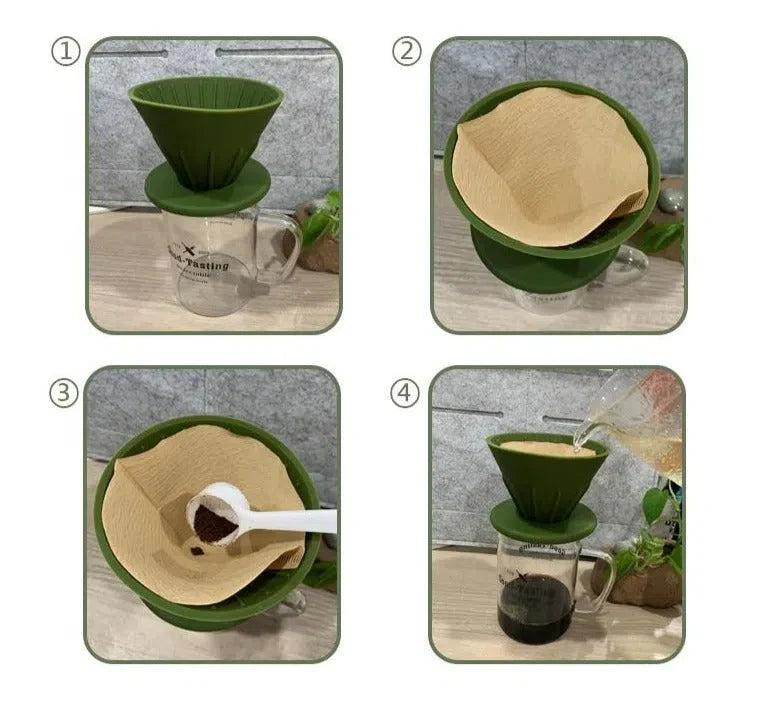 Filtro de Silicone para Bebidas - Opção com ou Sem Base