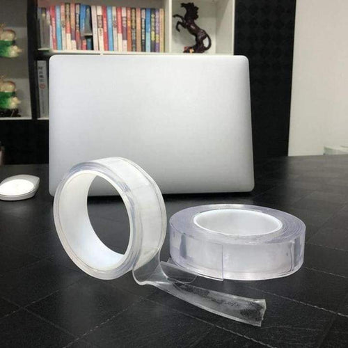 Fita Adesiva Dupla Face Impermeável - Ideal para Artesanato e Reparos