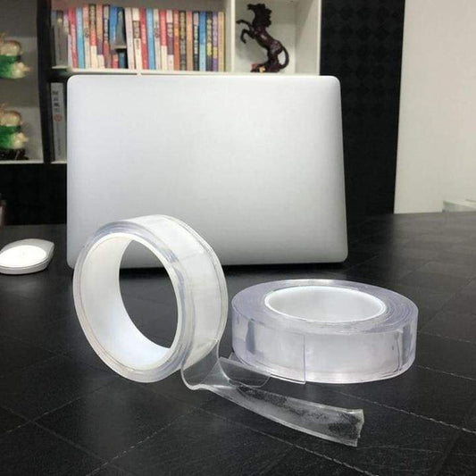 Fita Adesiva Dupla Face Impermeável - Ideal para Artesanato e Reparos