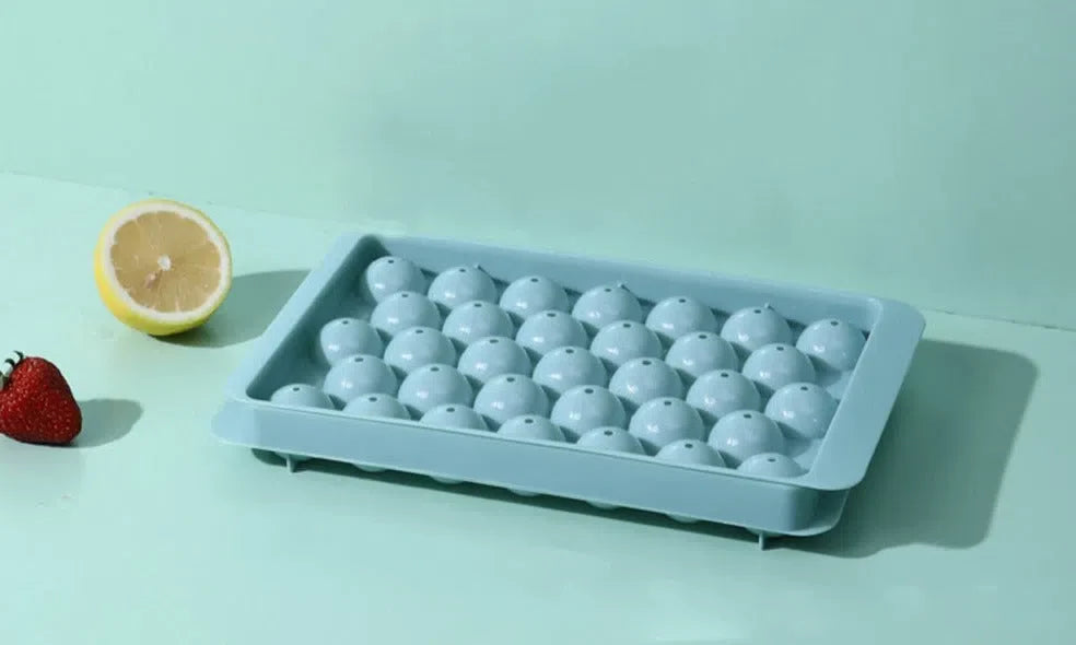 Forma de Gelo Mini Esférica para Bebidas - Moldes de Gelo Redondos