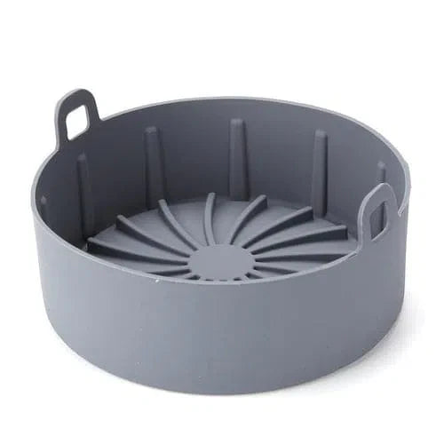 Forma de Silicone para Cozinhar em Air Fryer e Micro-ondas - Resistente e Antiaderente