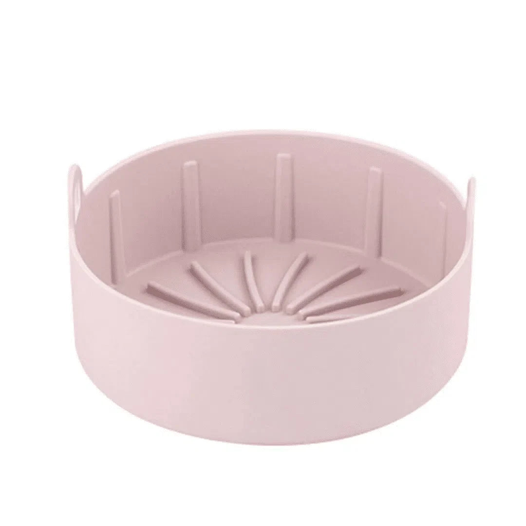 Forma de Silicone para Cozinhar em Air Fryer e Micro-ondas - Resistente e Antiaderente