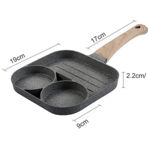 Frigideira Antiaderente 3 em 1 - Ideal para Cozinhar com Urbane Cook