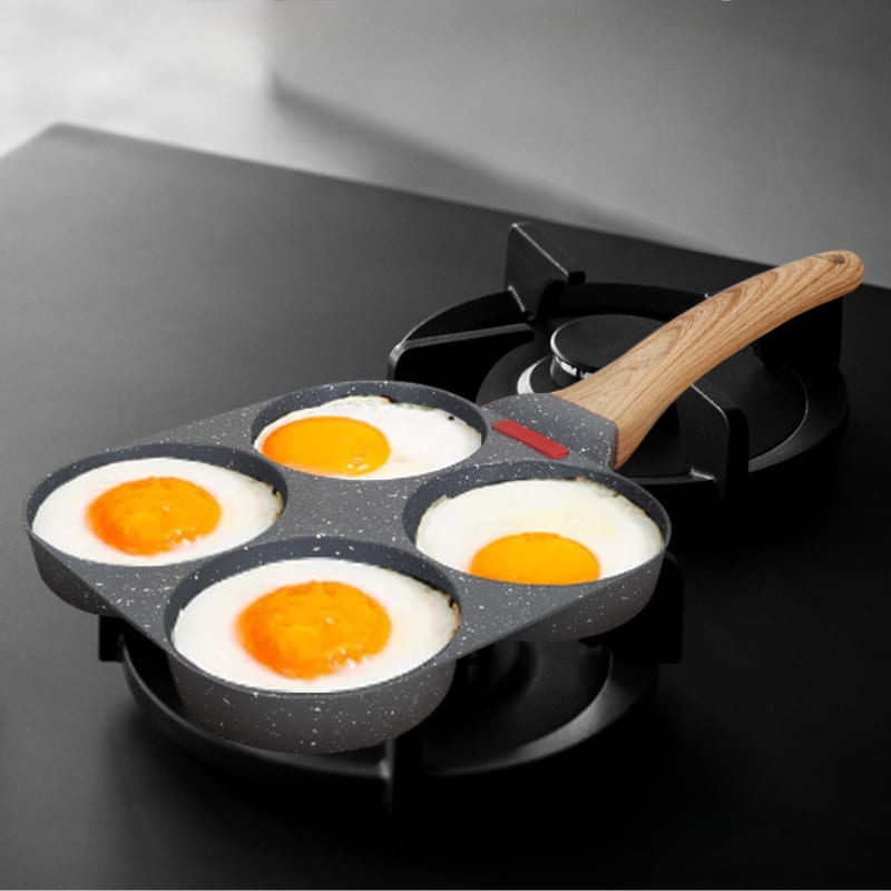 Frigideira Antiaderente 4 em 1 Não gruda nada - Utensílio de Cozinha Versátil