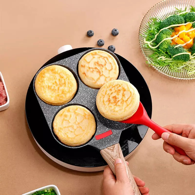Frigideira Antiaderente 4 em 1 Não gruda nada - Utensílio de Cozinha Versátil