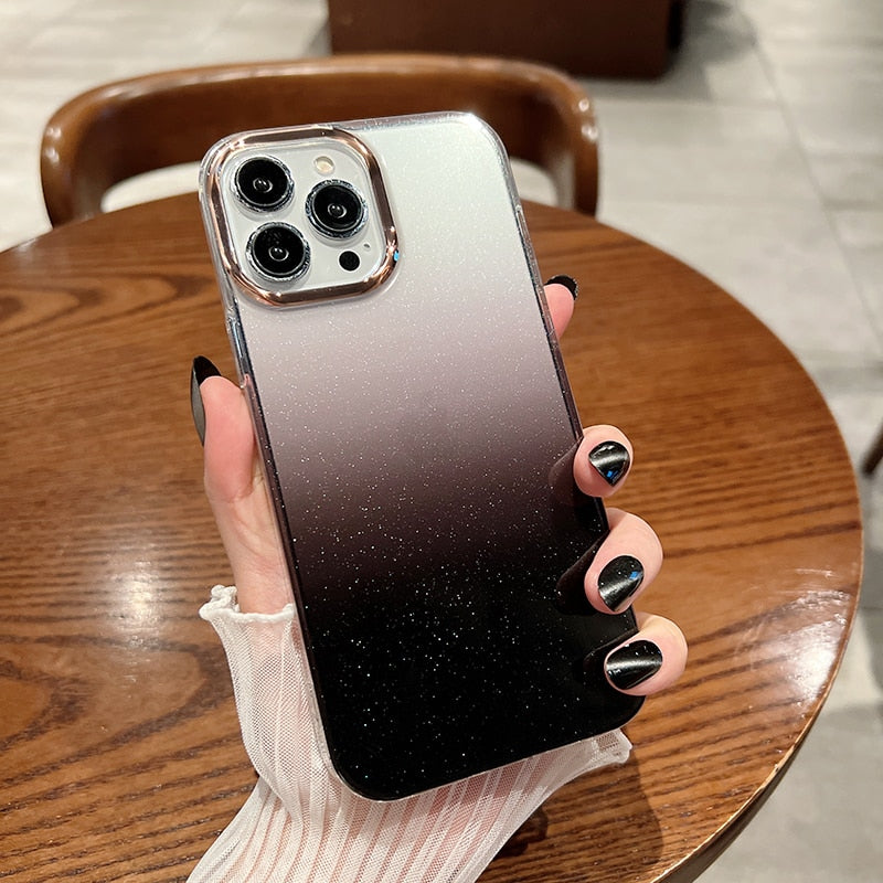 Capa para Celular Glamourosa para iPhone - Proteção Elegante e Estilo Moderno