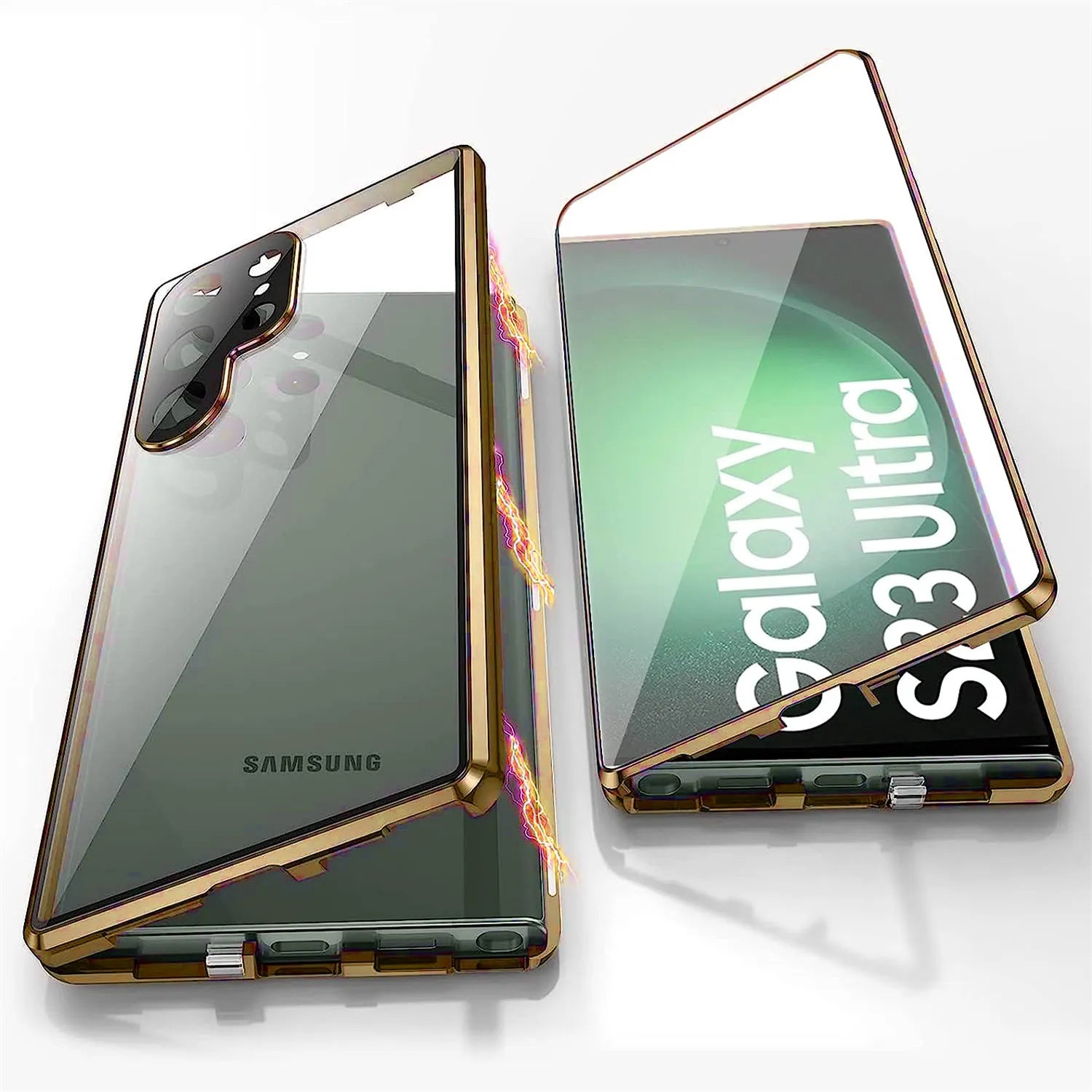 Capa para Celular Samsung Galaxy Magnética Blindada - Proteção Dupla 360º