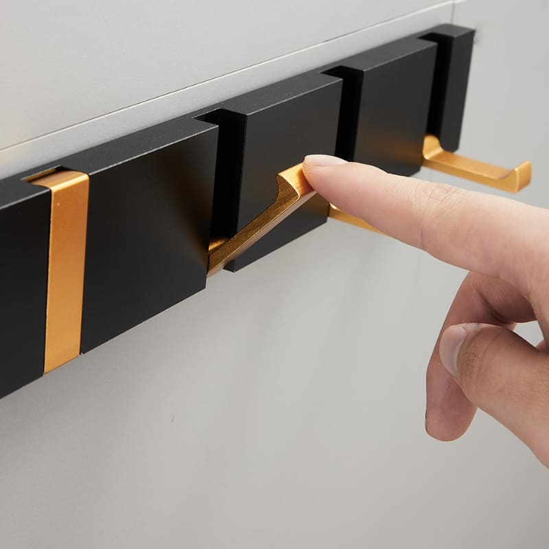 Ganchos de Parede Multiuso para Toalhas e Cabides - Organizador Prático