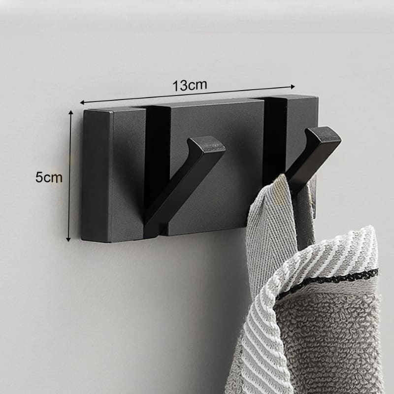 Ganchos de Parede Multiuso para Toalhas e Cabides - Organizador Prático