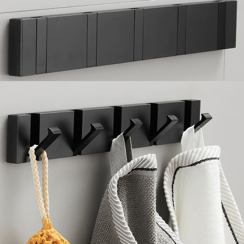 Ganchos de Parede Multiuso para Toalhas e Cabides - Organizador Prático