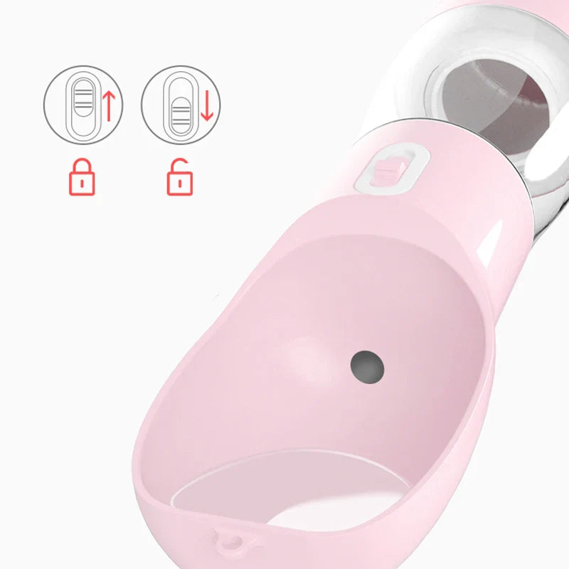 Garrafa Portátil para Água de Animais de Estimação - Ideal para Passeios e Viagens