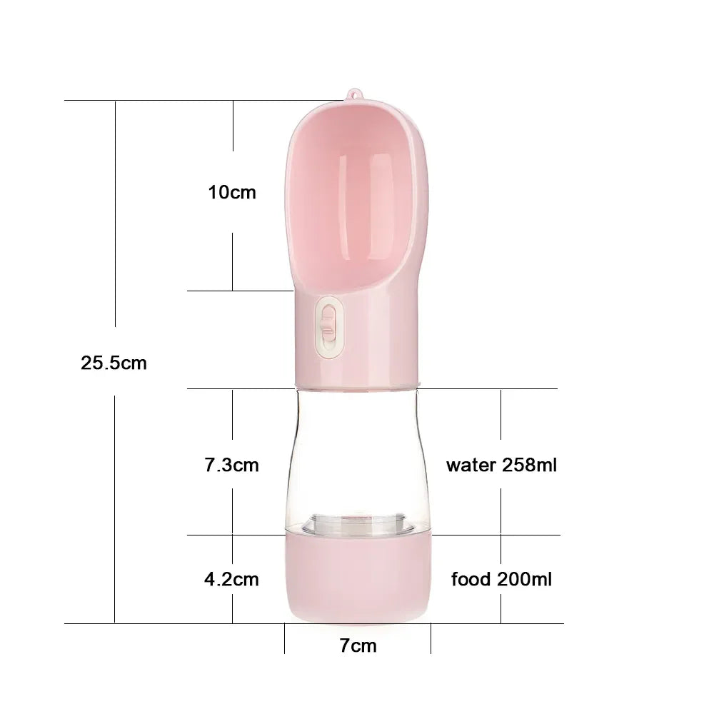 Garrafa Portátil para Água de Animais de Estimação - Ideal para Passeios e Viagens